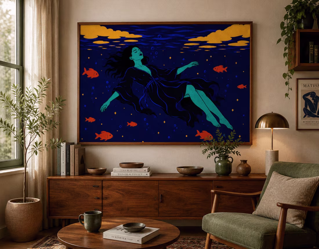 Cover image for Saltwater Large Scale Wall Works