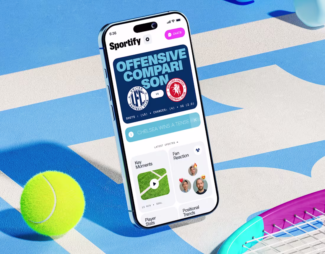 Cover image for AI Sports Assistant: Design & Identity for Sportify