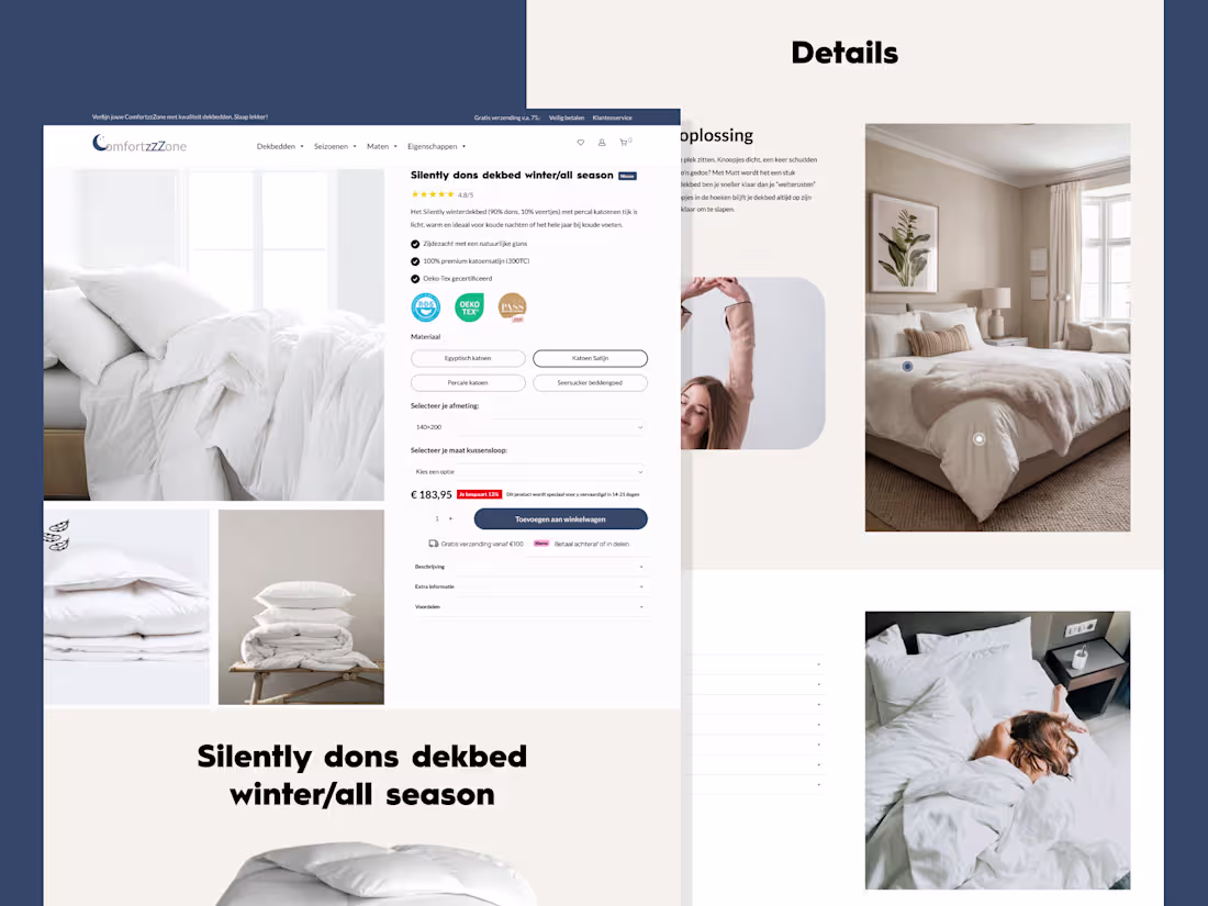 Cover image for Product Page Re-design