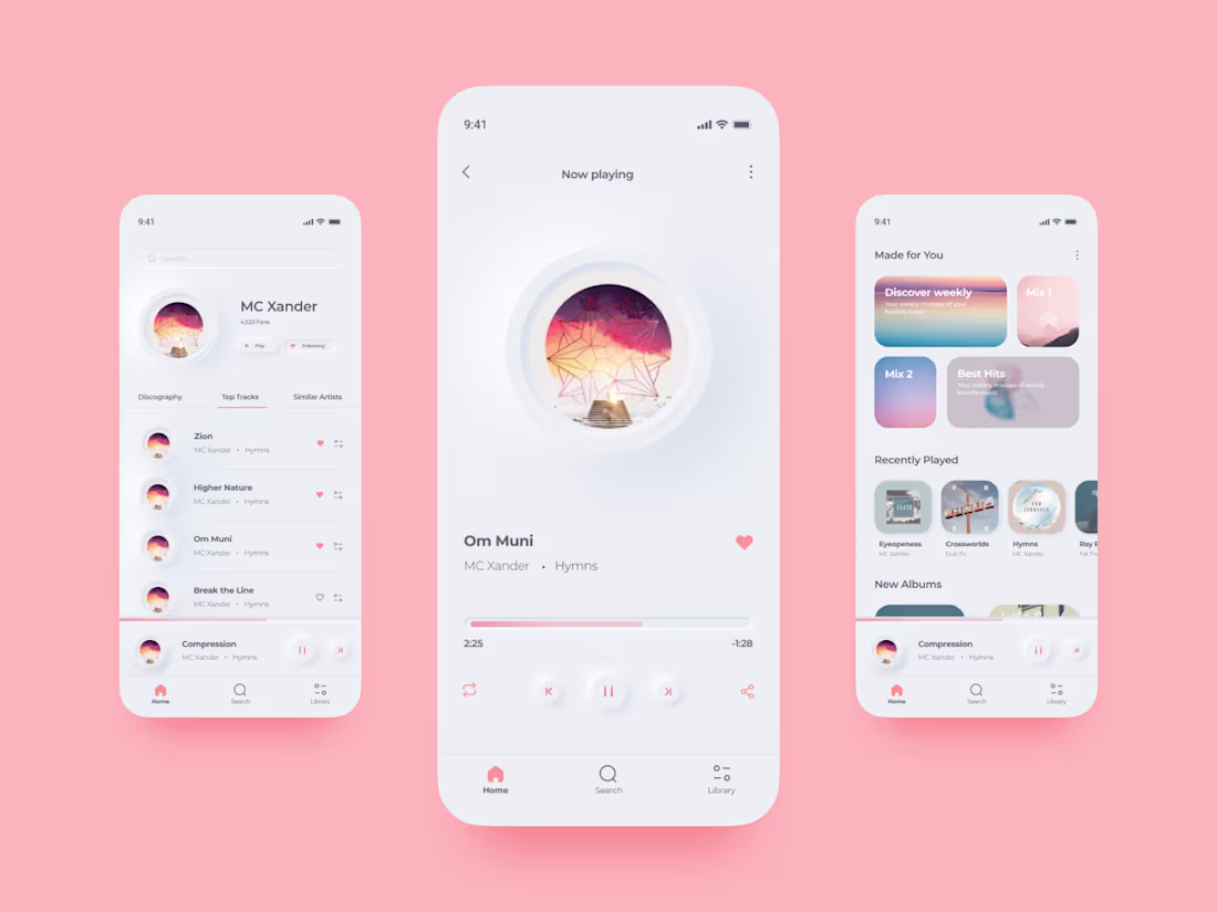Cover image for Music Streaming App