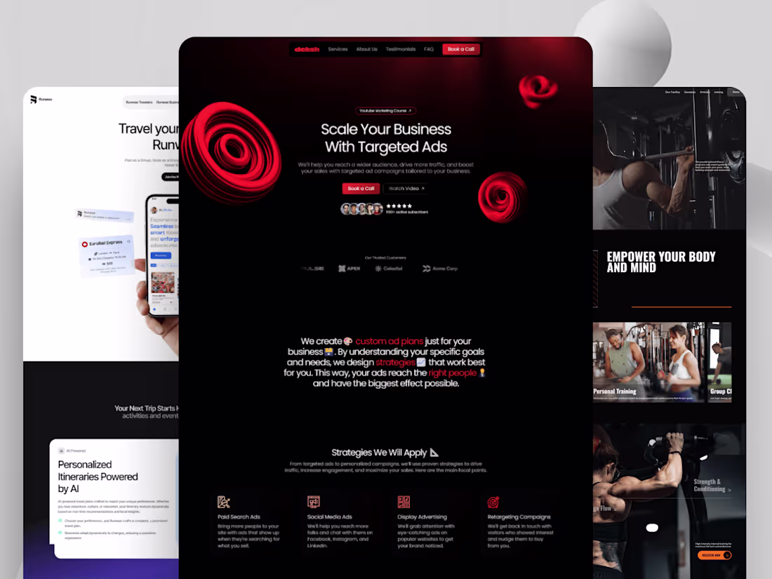Cover image for Start-Up Landing-page & Full Website