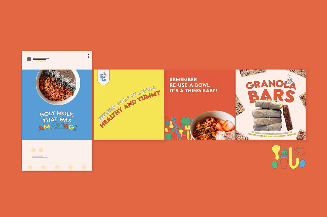 Cover image for Feeling good granola