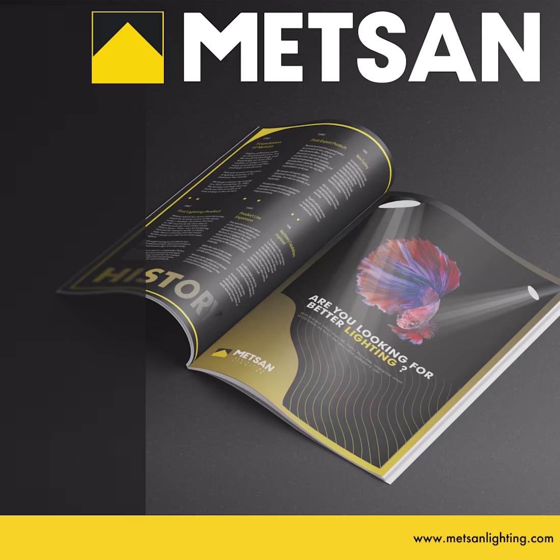 Cover image for METSAN catalogue design