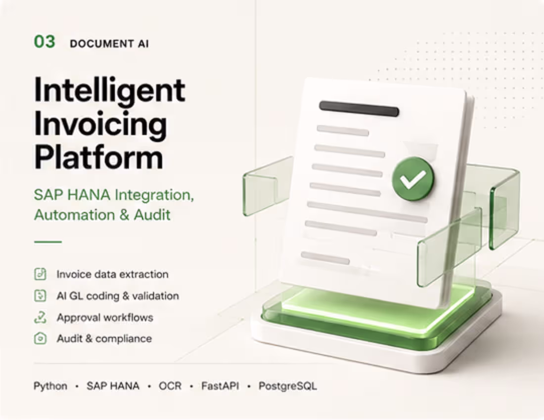Cover image for Intelligent Invoicing | Document AI,