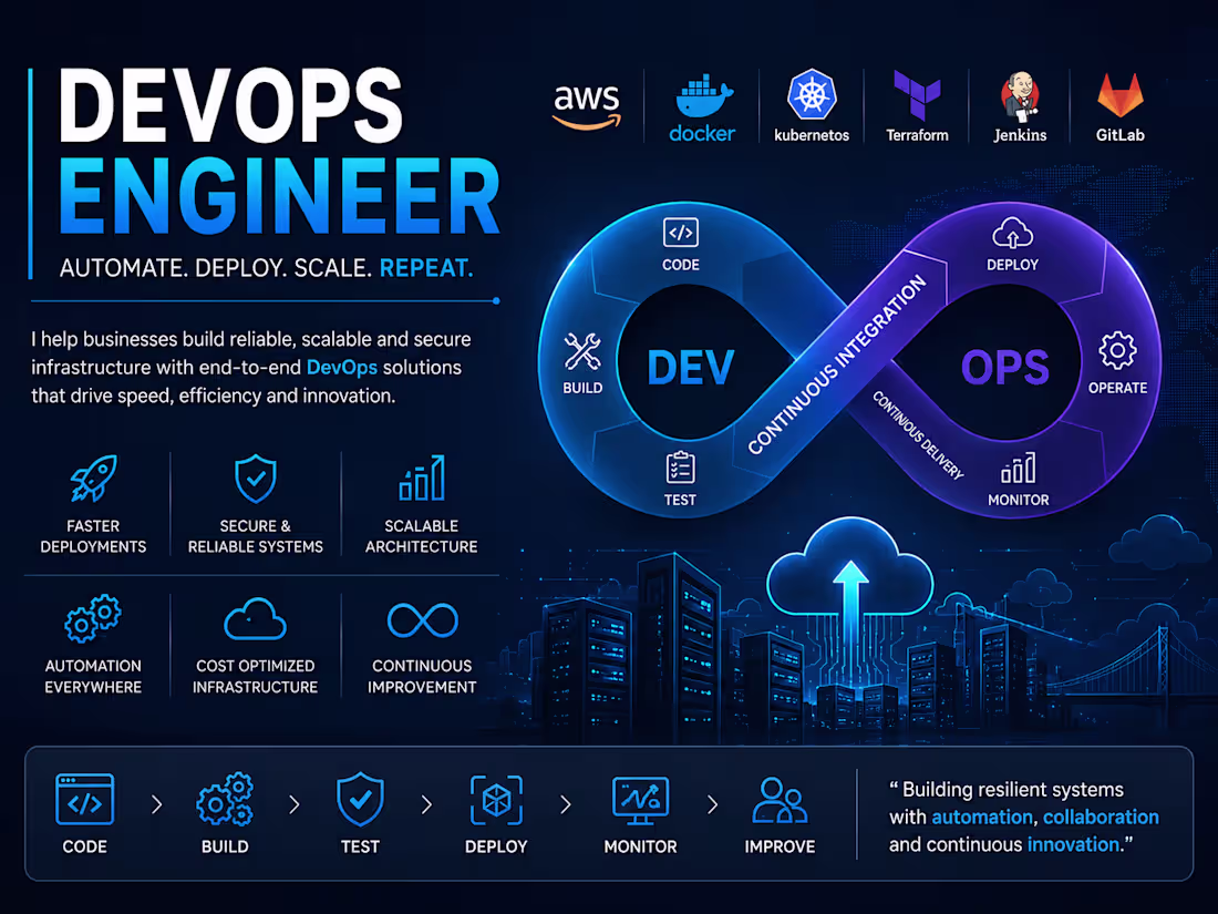Cover image for DevOps Engineer with 4+ Years in AWS & Azure