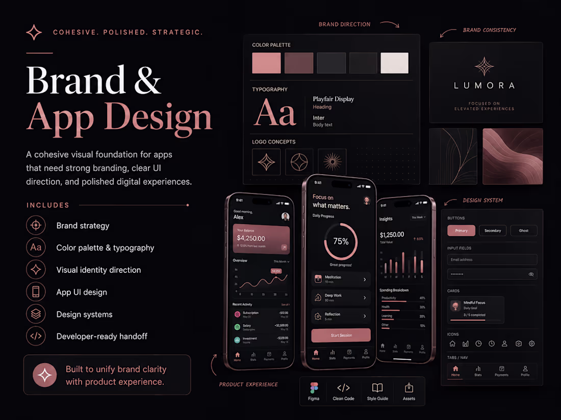 Cover image for Brand & App Design