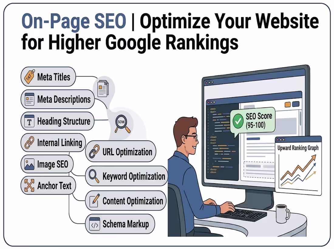 Cover image for On-Page SEO | Optimize Your Website for Higher Google Rankings