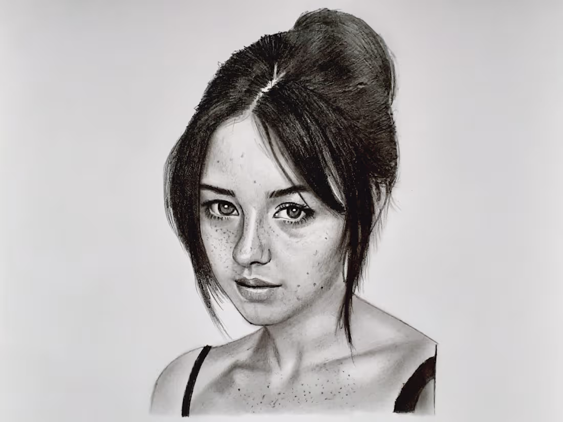 Cover image for I will draw pencil sketch portrait from your photo 