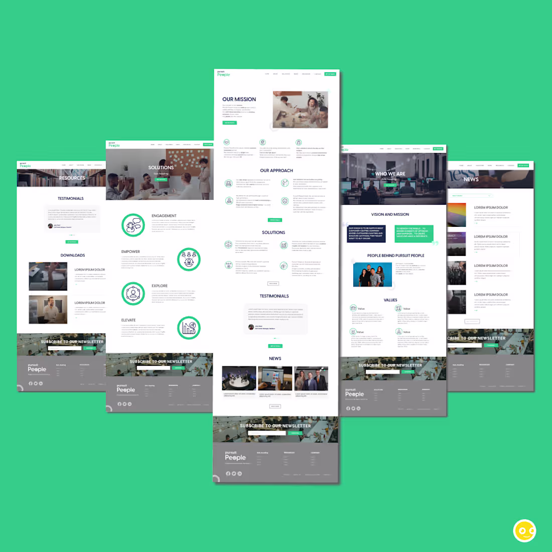 Cover image for UI/UX FOR PURSUIT PEOPLE on Behance