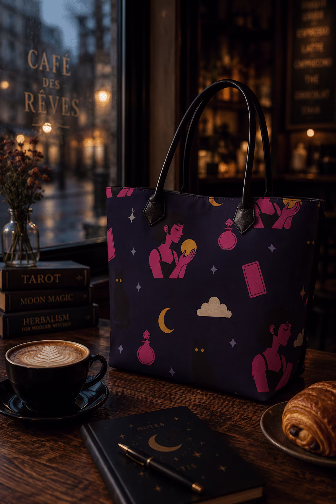 Cover image for Midnight Familiar Handbag Campaign Concept