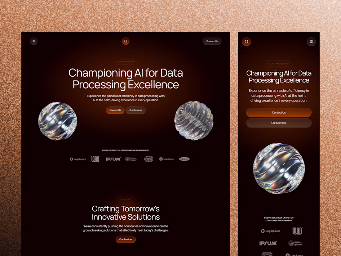 Cover image for Synthetix — Website for AI Startups