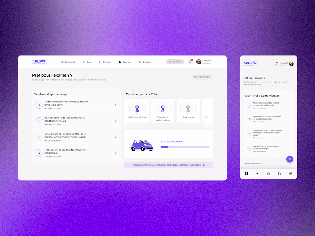 Cover image for SMONI - A smarter way to run and scale a driving school