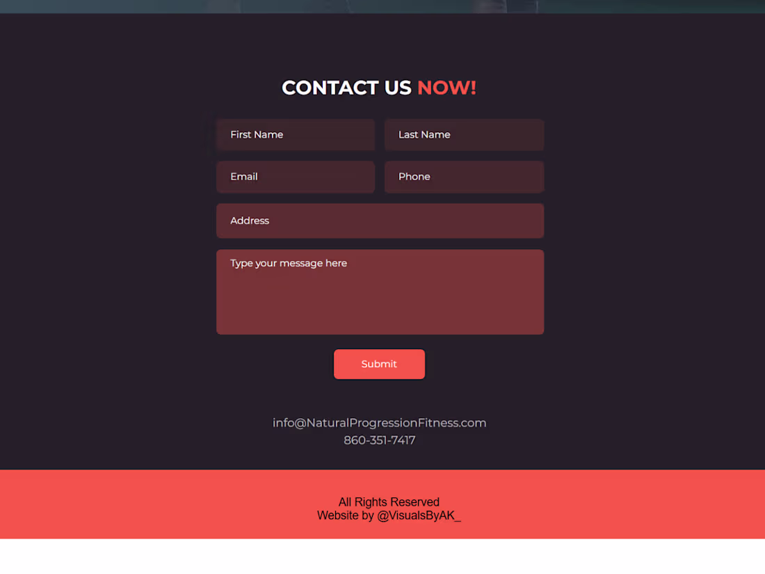 Cover image for Fitness Website Redesign for Natural Progression