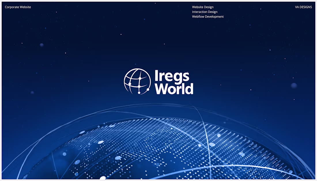 Cover image for Iregs World Website Design