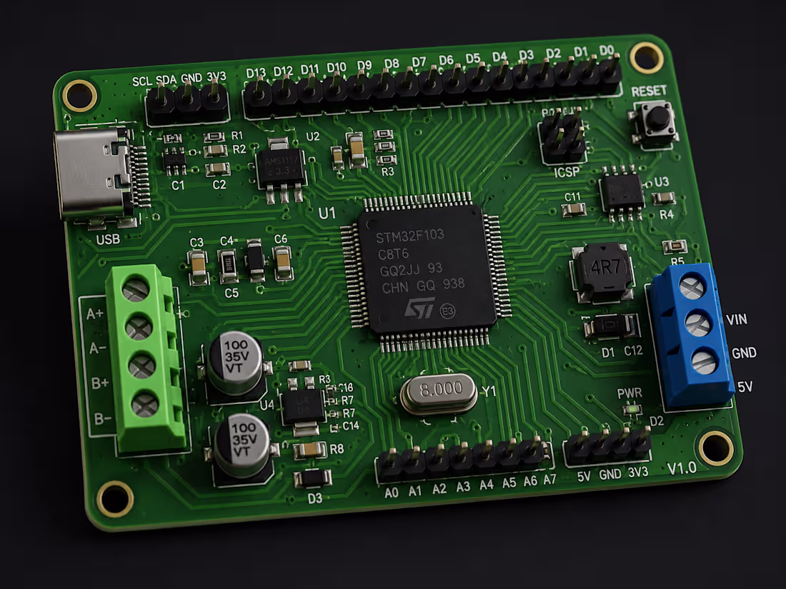 Cover image for Custom PCB Design, Circuit Schematics
