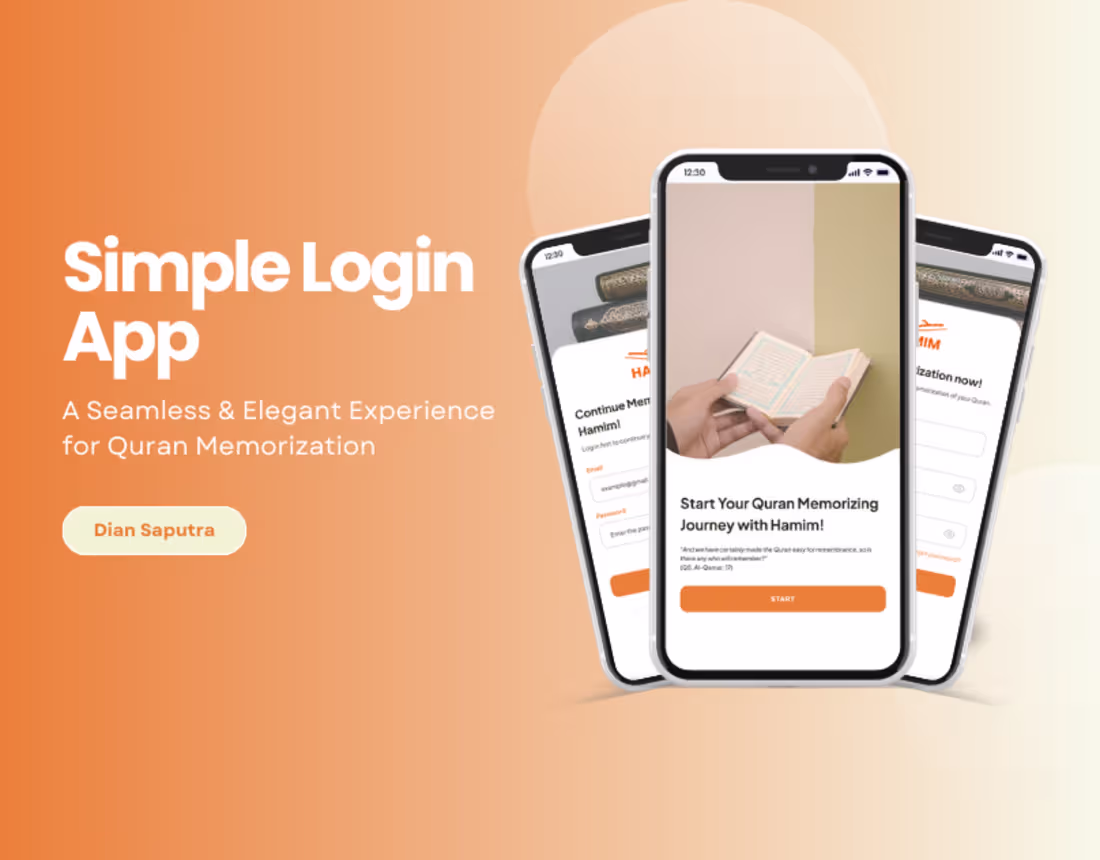 Cover image for Hamim - Simple Login App