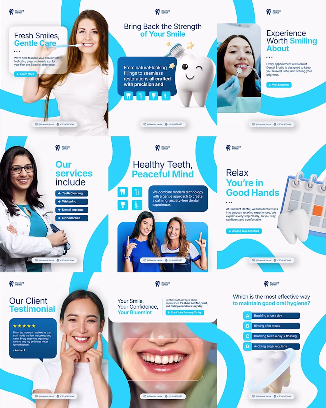 Cover image for Bluemint Dental needed a clean