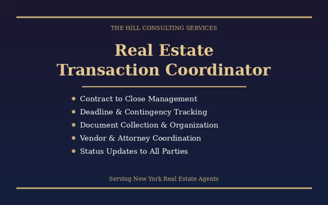 Cover image for Real Estate TC Services Overview