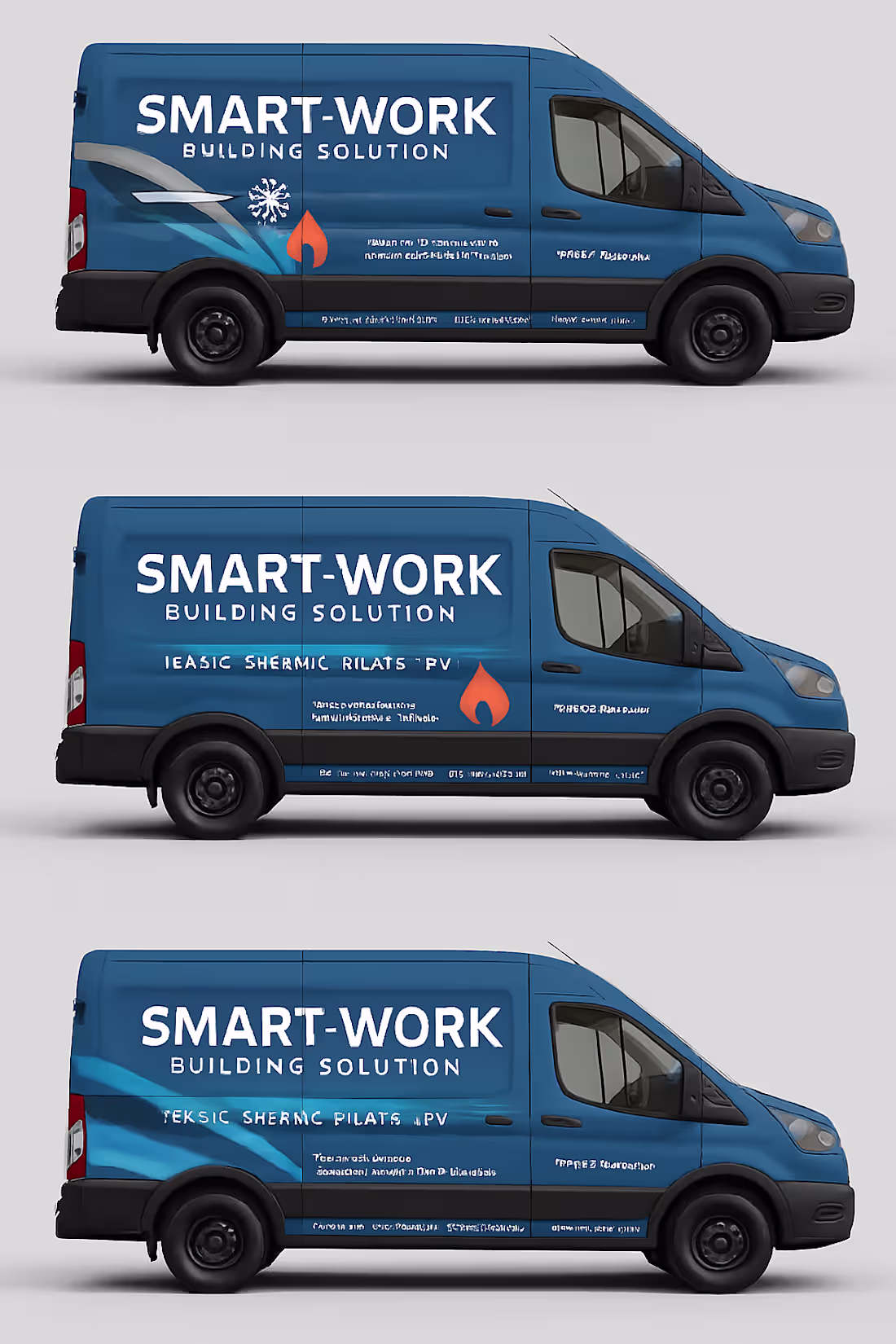 Cover image for "Professional vehicle wrap design for commercial vans and ca...