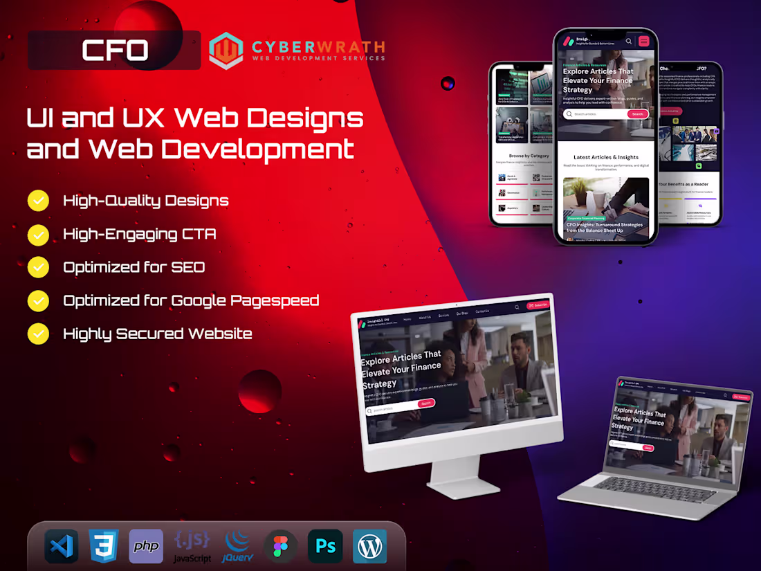 Cover image for Modern and High-Engaging UI/UX Web Designs