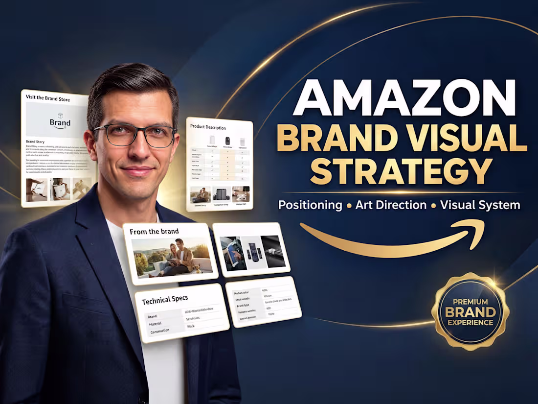 Cover image for Amazon Brand Visual Strategy & Art Direction