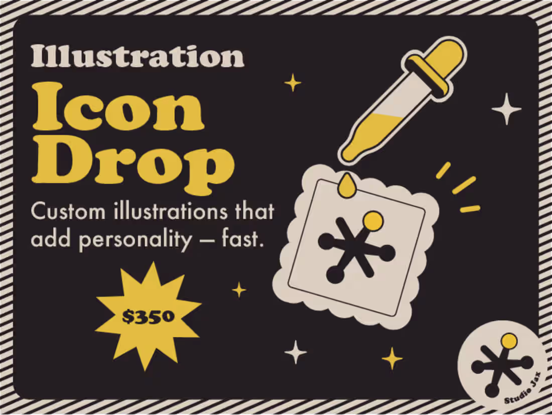 Cover image for 🎨 Starter Illustrations — Icon Drop