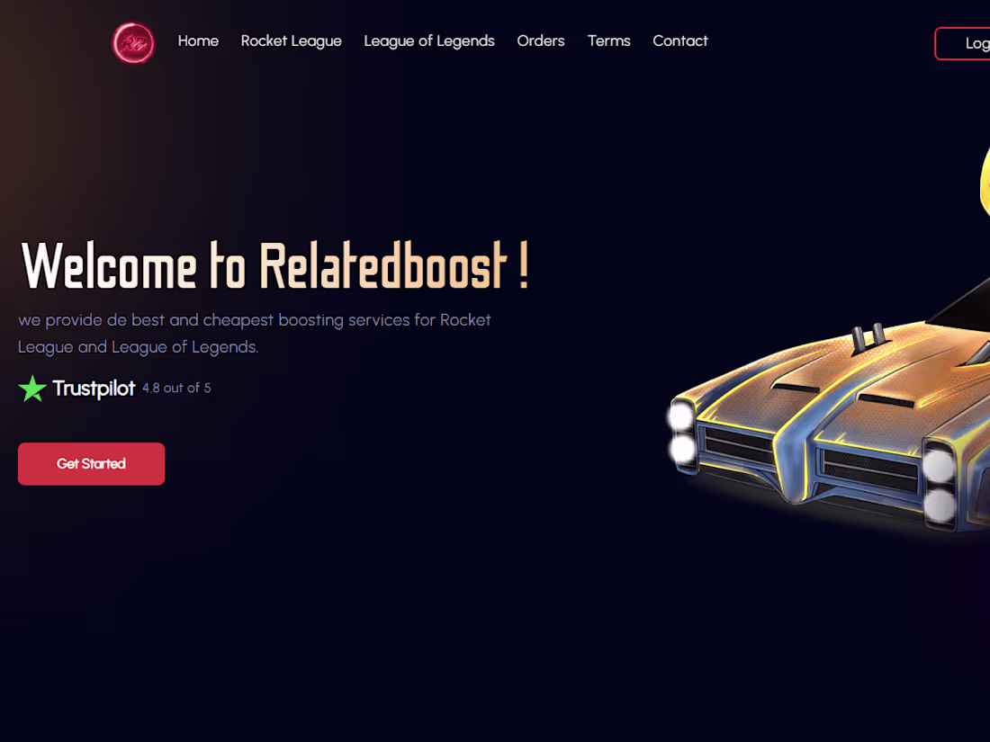 Cover image for Relatedboost - Rocket League and League of Legends Boosting Ser…