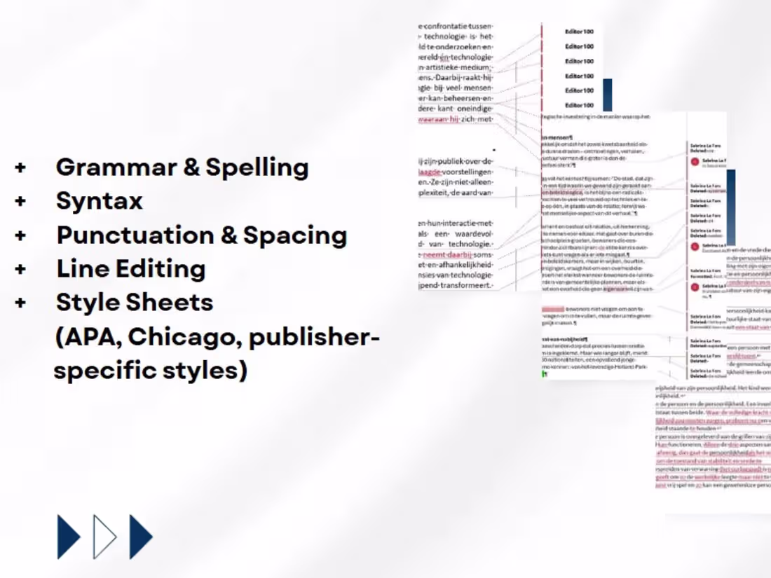Cover image for Copy Editor | Proofreader ENG/NL -  Law/Medical/Non-Fiction