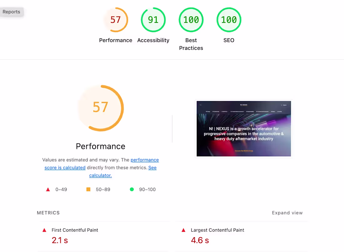 Cover image for Web App Performance Audit