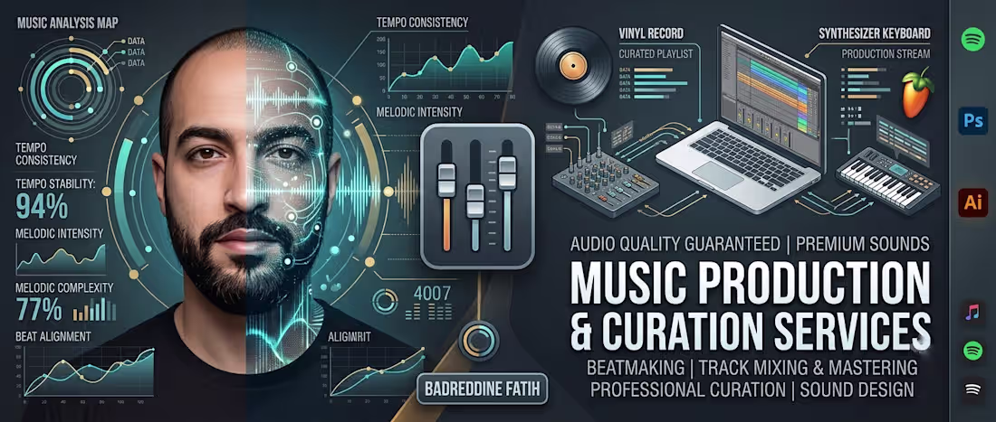 Cover image for Music Production and Curation 