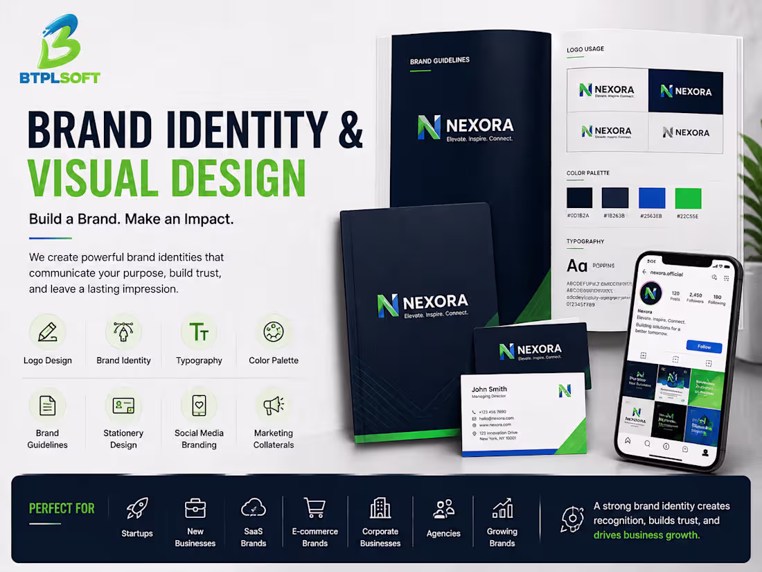 Cover image for Brand Identity & Visual Design