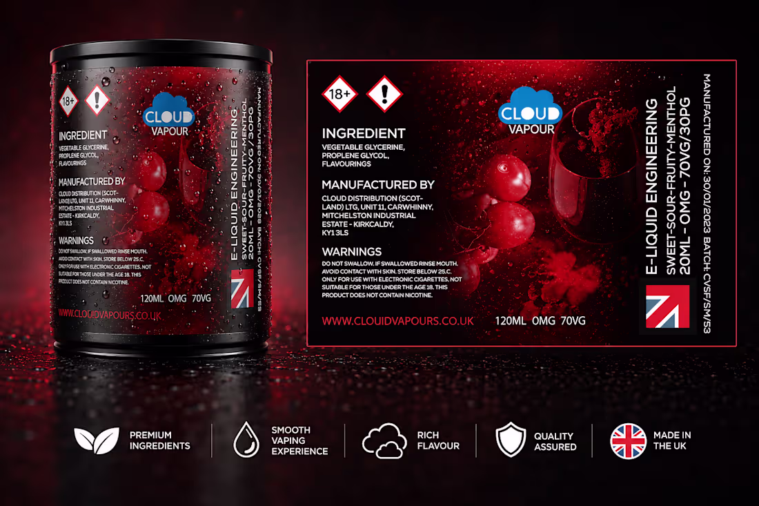 Cover image for Label and packaging design for