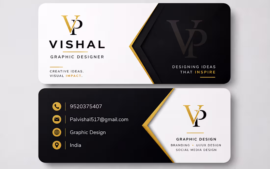 Cover image for Visiting card 
