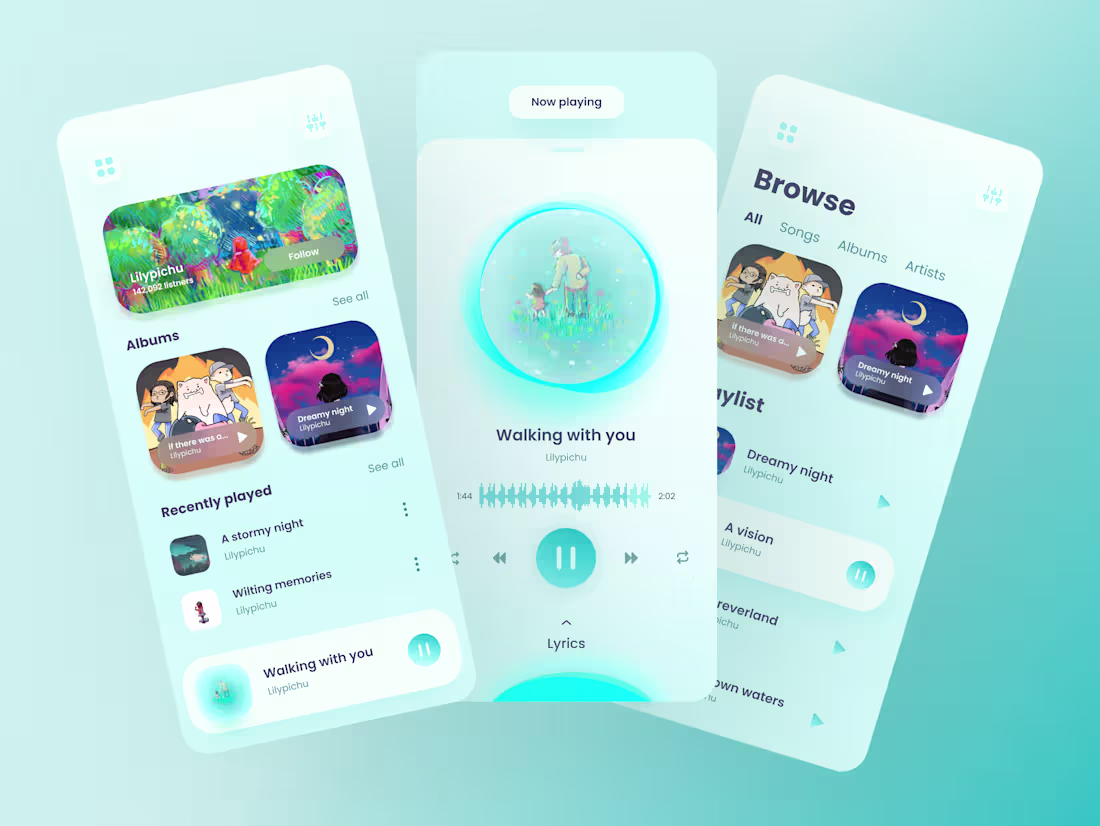 Cover image for Music Player App