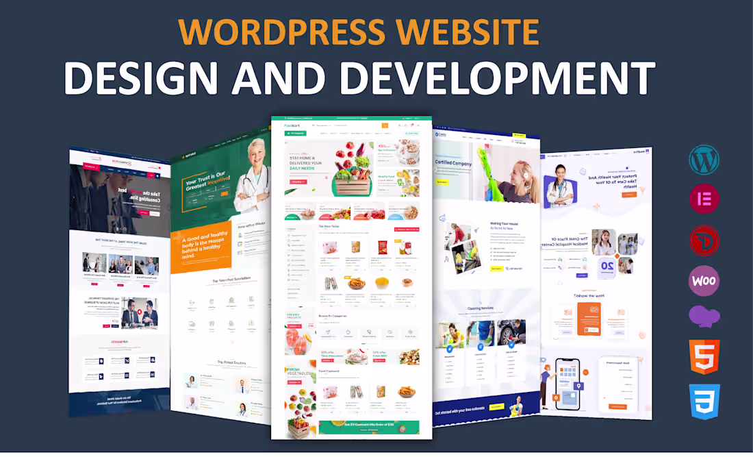 Cover image for Modern WordPress & AI-Powered Website Design & Development
