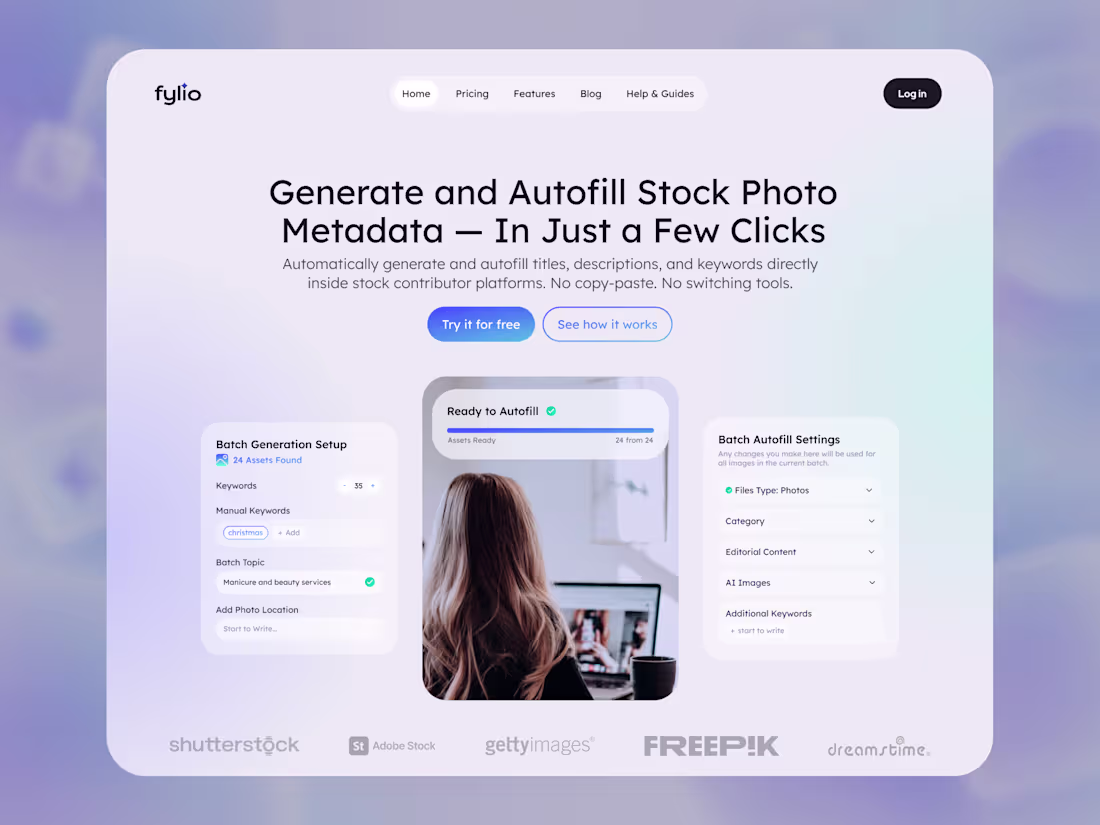 Cover image for Built Fylio, a web application