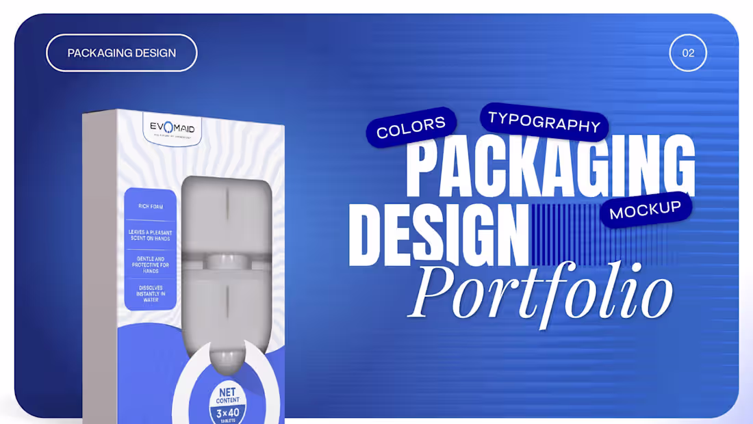 Cover image for EVOMAID — Hand Wash Packaging