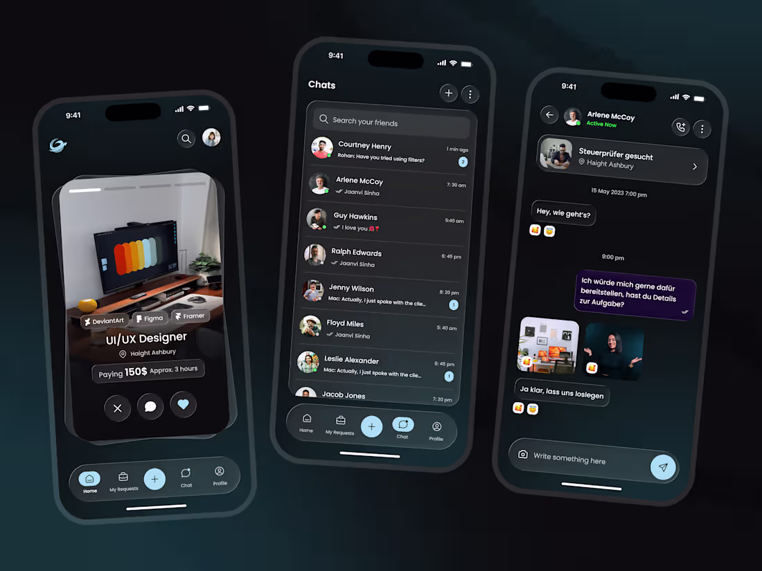 Cover image for SwipeHire – Modern Job Finder