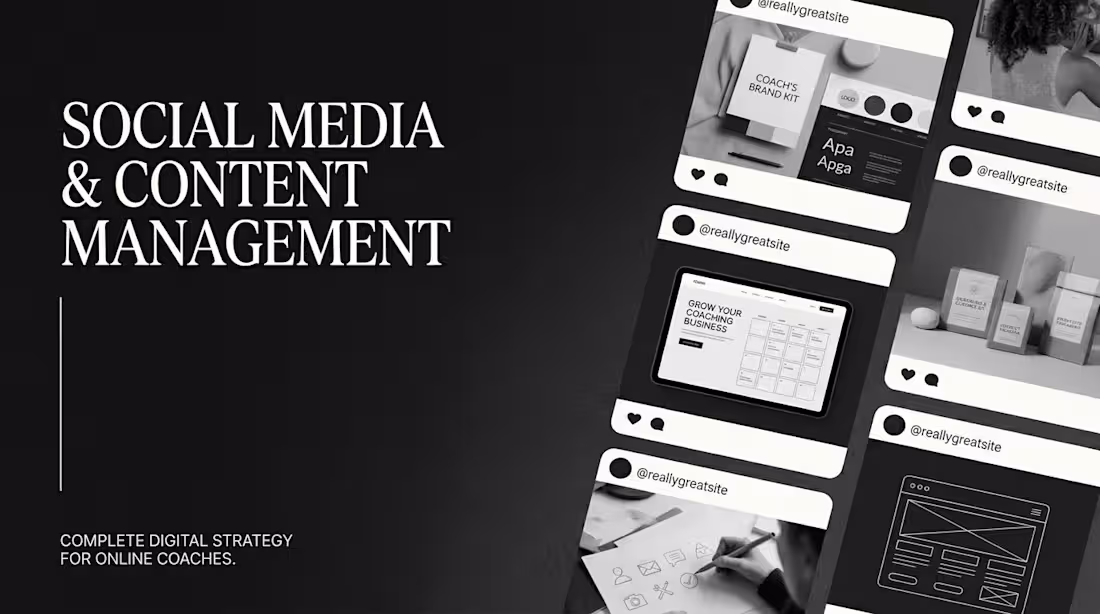 Cover image for Business Coach Content Management