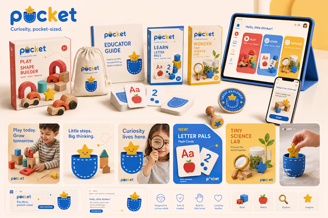 Cover image for Pocket — Children's Educational Toys