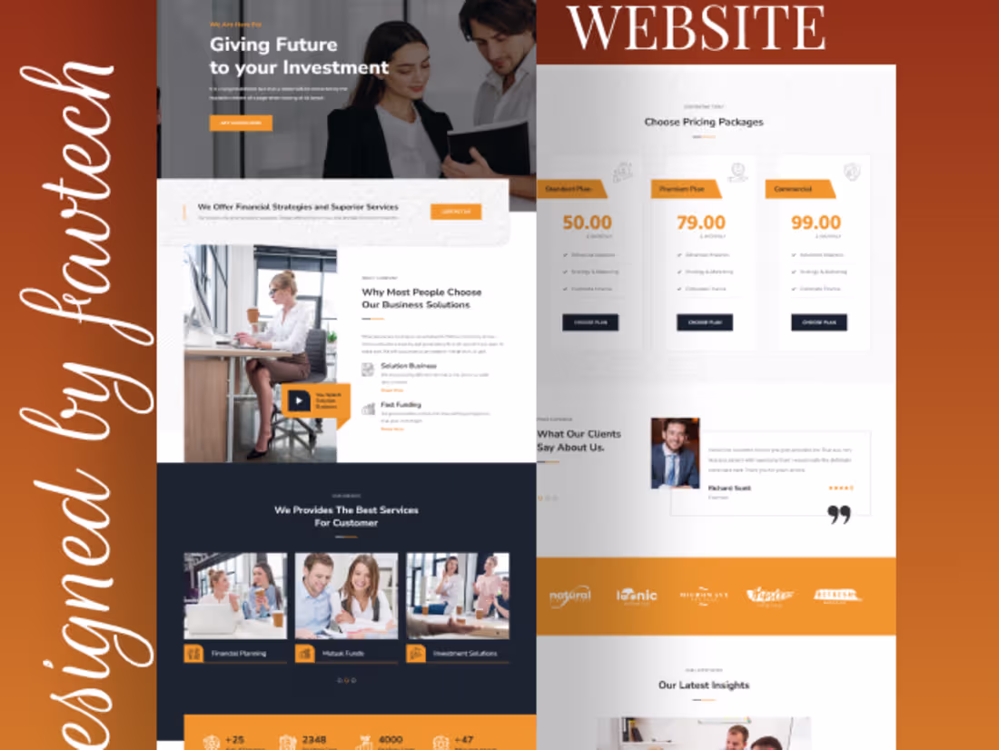 Cover image for website design