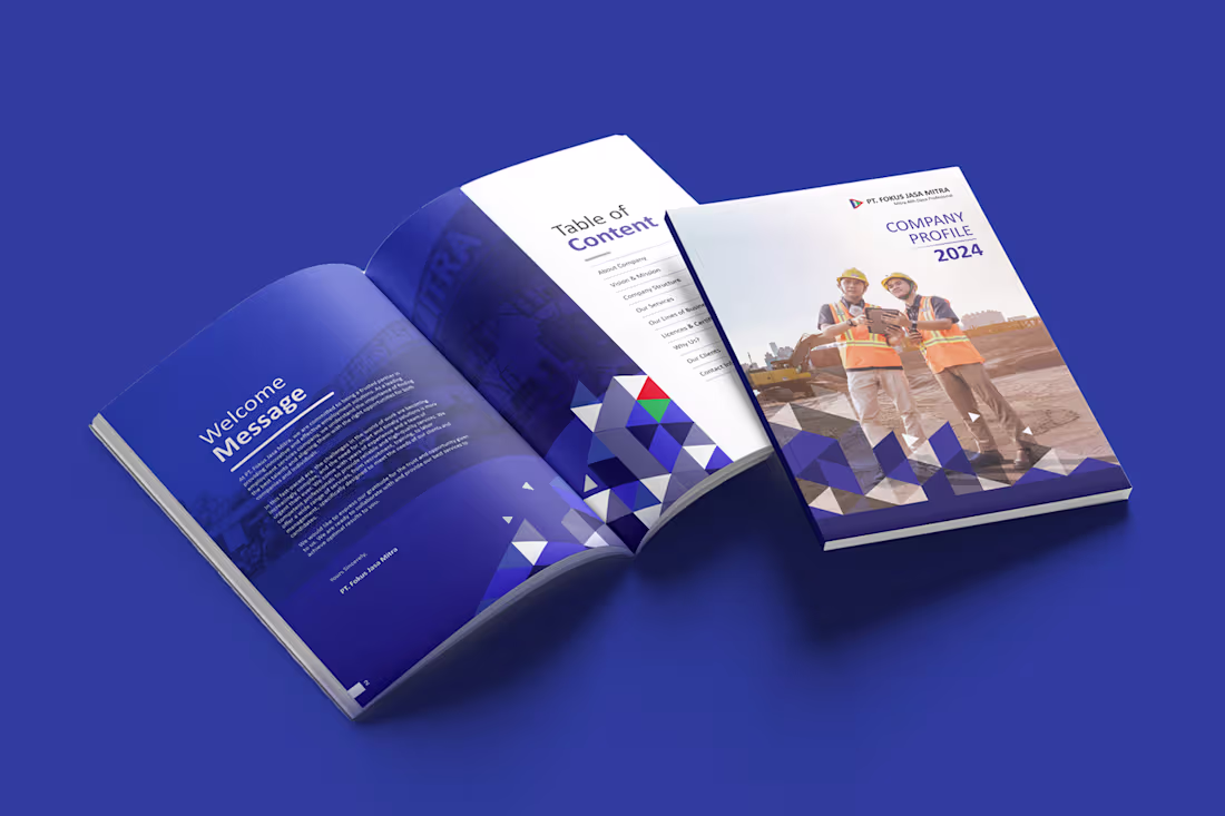 Cover image for PT Fokus Jasa Mitra Gresik - Corporate Identity System
