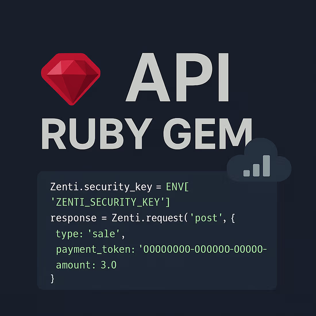 Cover image for Built Zenti Ruby Gem – Secure Payment API Wrapper