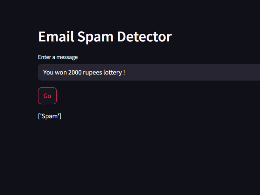 Cover image for Email Spam Detection Using Machine Learning