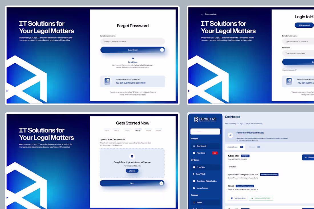 Cover image for Firme H2E UI/UX WebApp/Dashboard Design