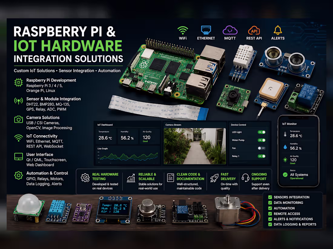 Cover image for Embedded Linux & Raspberry Pi Development