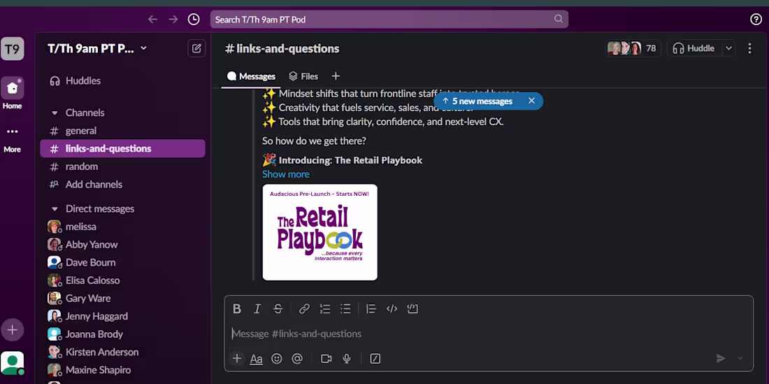 Cover image for Community Management with Slack
Overview: Created