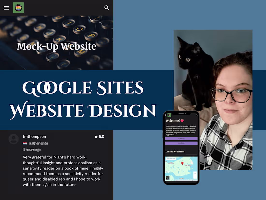 Cover image for I'll Create a Website for You