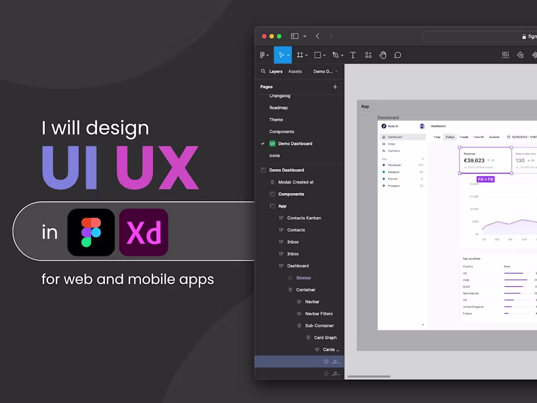 Cover image for UI/UX design