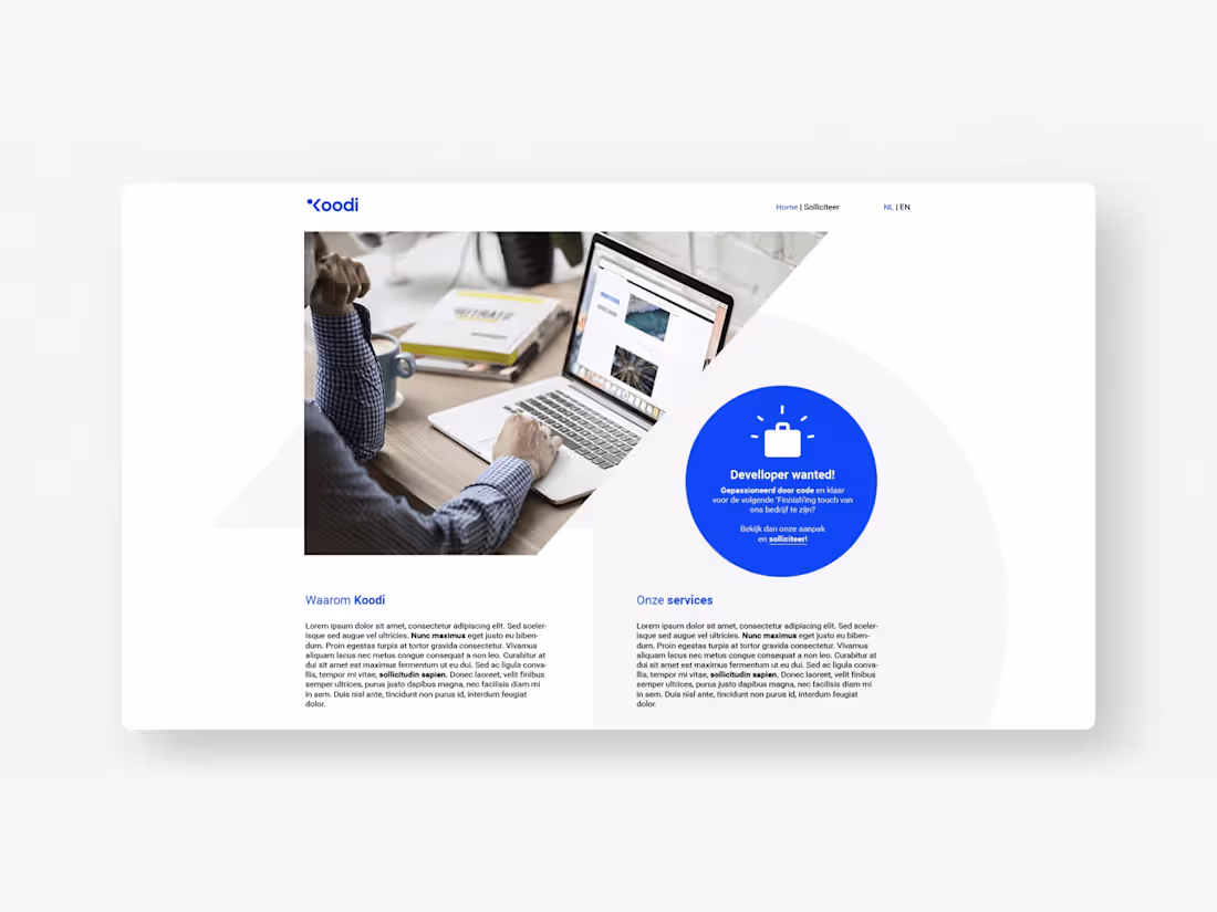 Cover image for You will get a UI design for your webshop or application